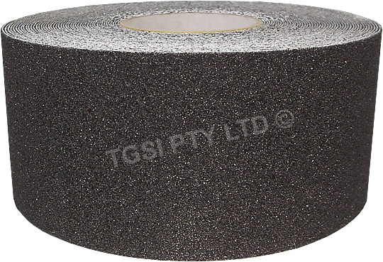 anti slip tape, 100mm black, coarse grit, Australia